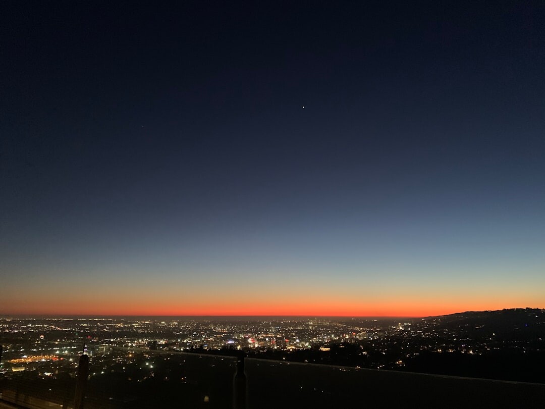 hollywood sunset view