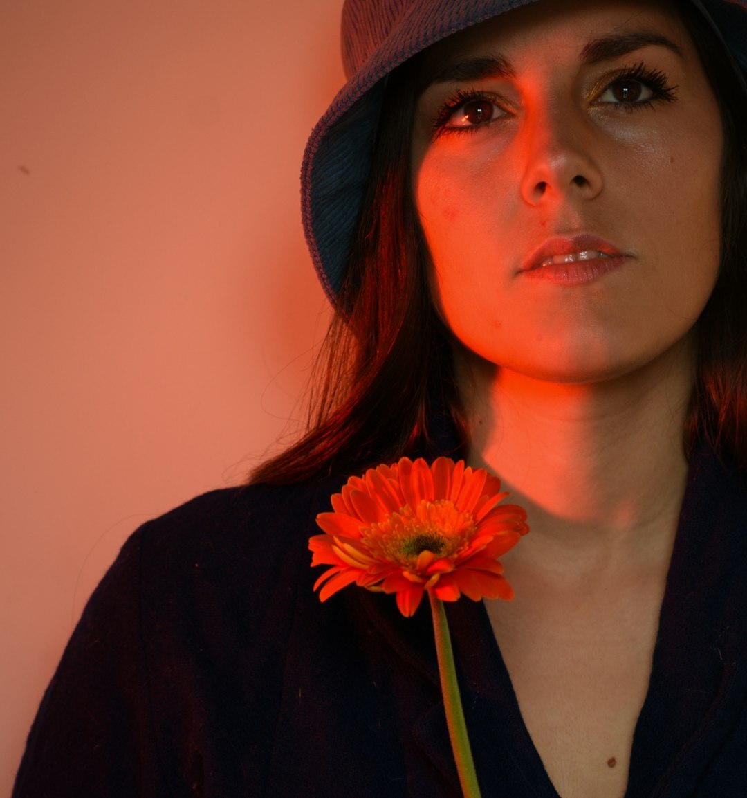 Portrait of a Uruguayan TV presenter and influencer